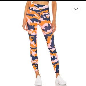 Splits59 Ava High Waist 7/8 Legging pink camo